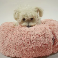Luxurious Ultra Soft Pet Bed, pink