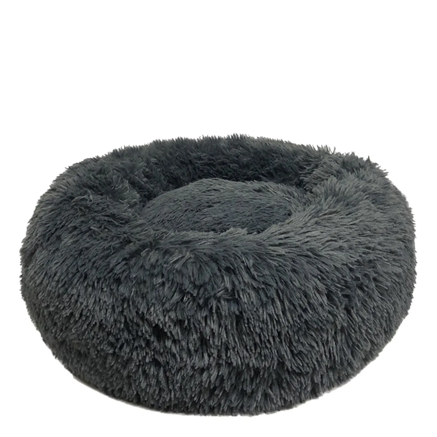 Luxurious Ultra Soft Pet Bed, dark grey