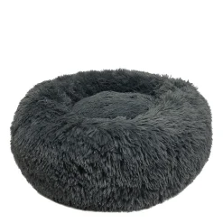 Luxurious Ultra Soft Pet Bed, dark grey