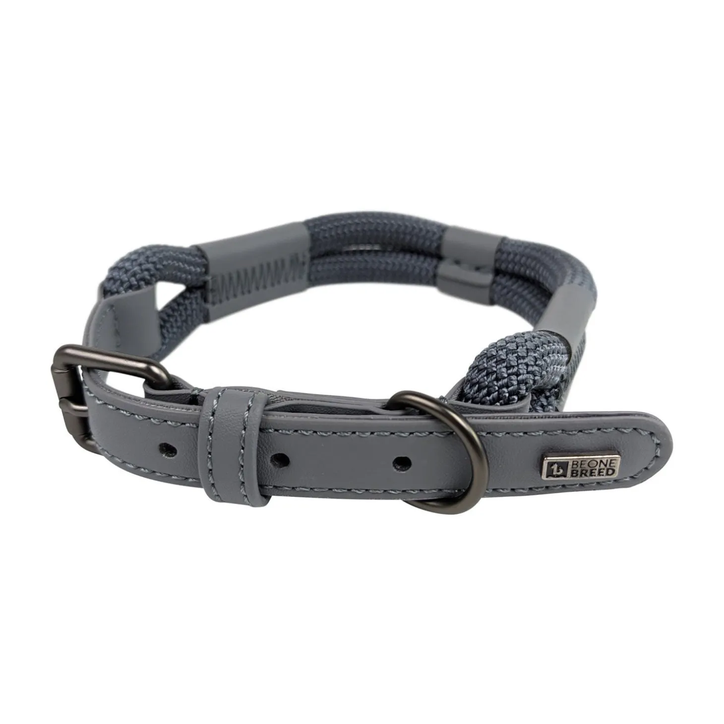Luxury Rope Collar, Charcoal