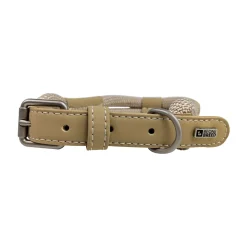 Luxury Rope Collar for Dogs, Sand