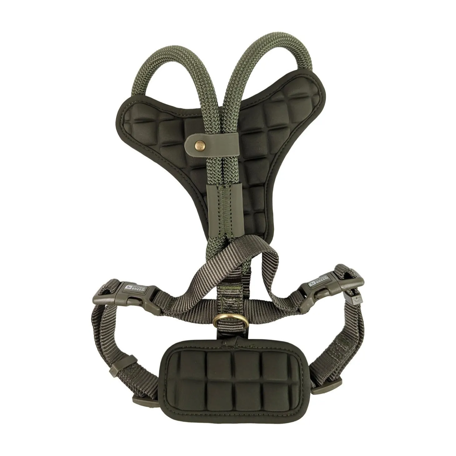 Luxury Rope Harness for Dogs, Olivine