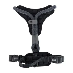 Luxury Rope Harness for Dogs, Charcoal