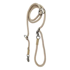 Luxury Rope Leash for Dogs, Sand