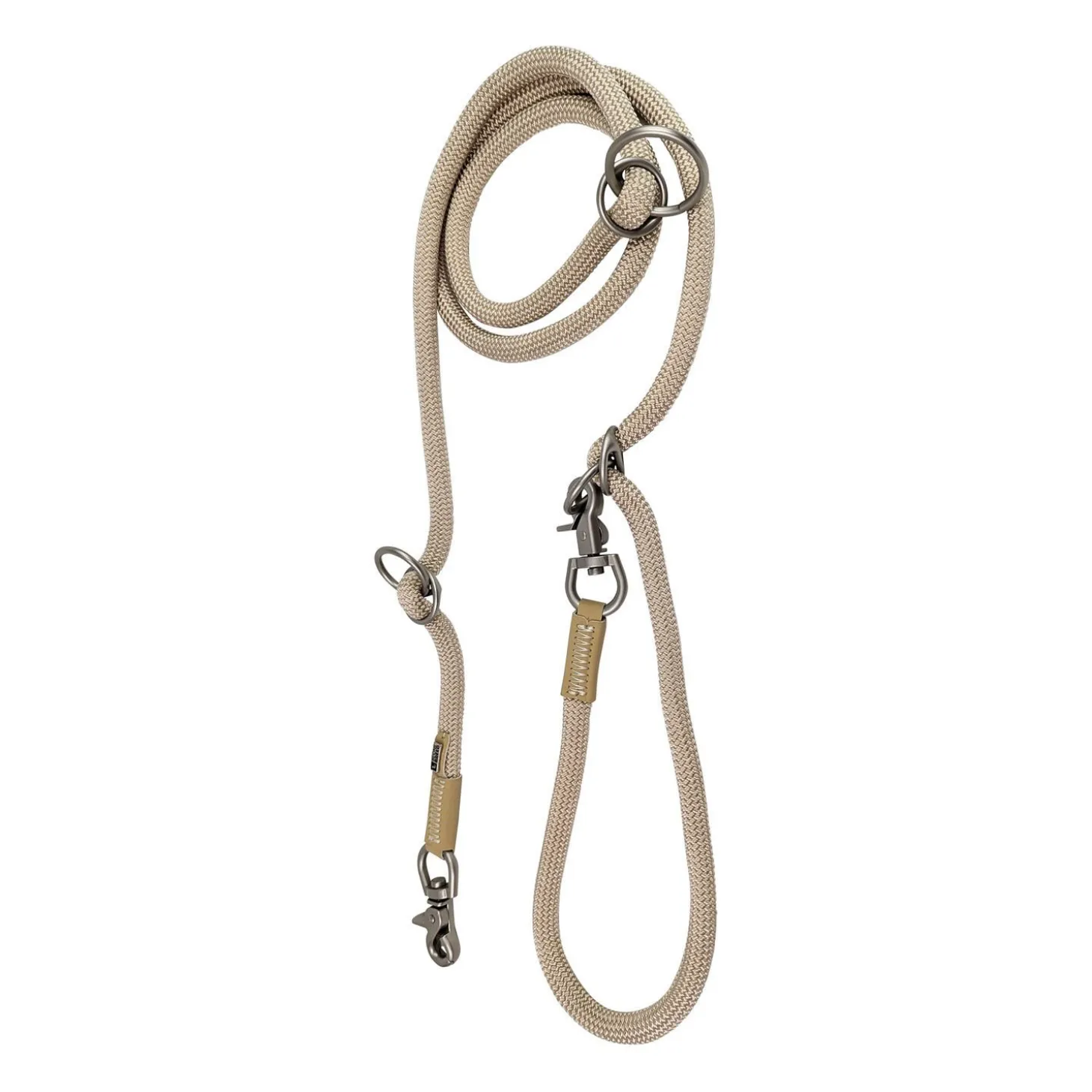 Luxury Rope Leash for Dogs, Sand