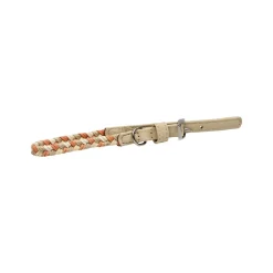 Mini Braided Collar for Dogs, Pink