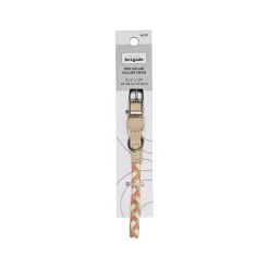 Mini Braided Collar for Dogs, Pink