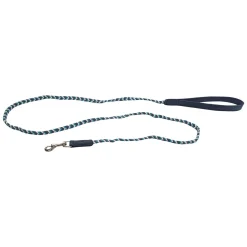 Mini Braided Leash for Dogs, Blue