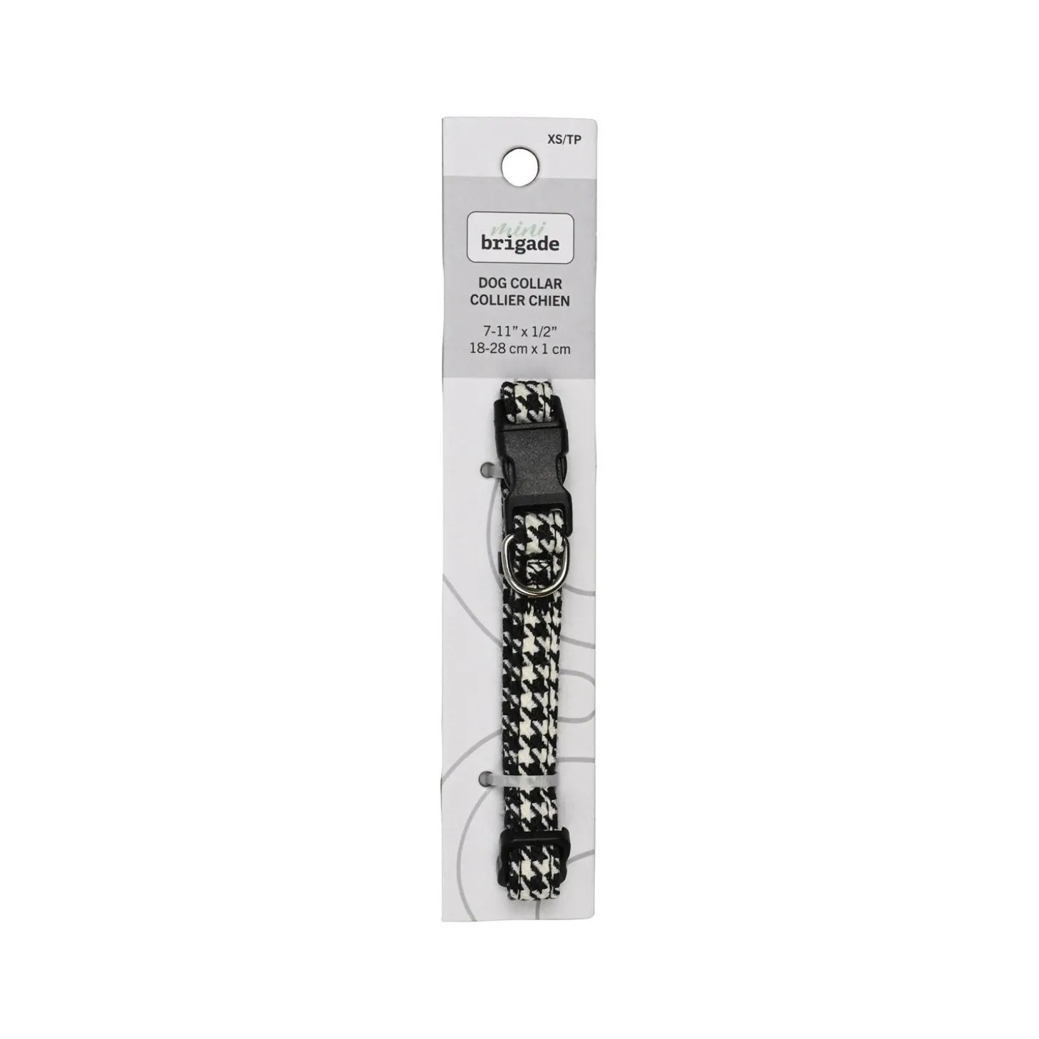 Mini Collar for Dogs, Houndstooth
