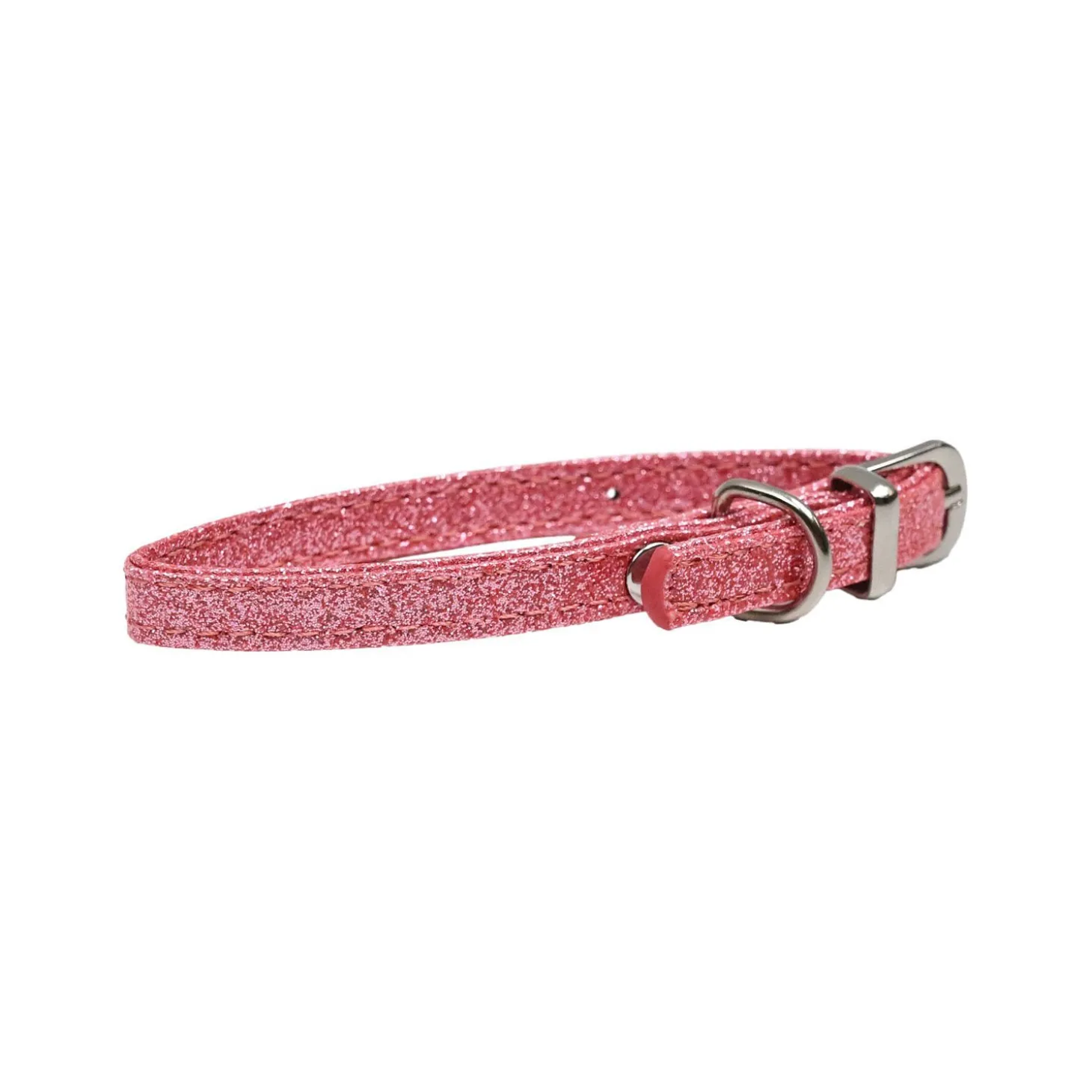Mini Collar for Dogs, Sparkling Pink