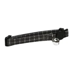 Mini Nylon Collar for Cats, Gray Square