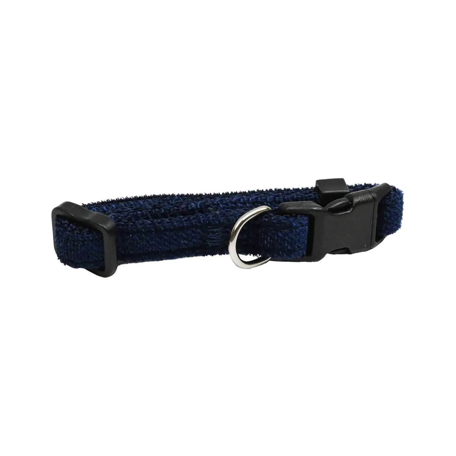Mini Nylon Collar for Dogs, Navy Blue