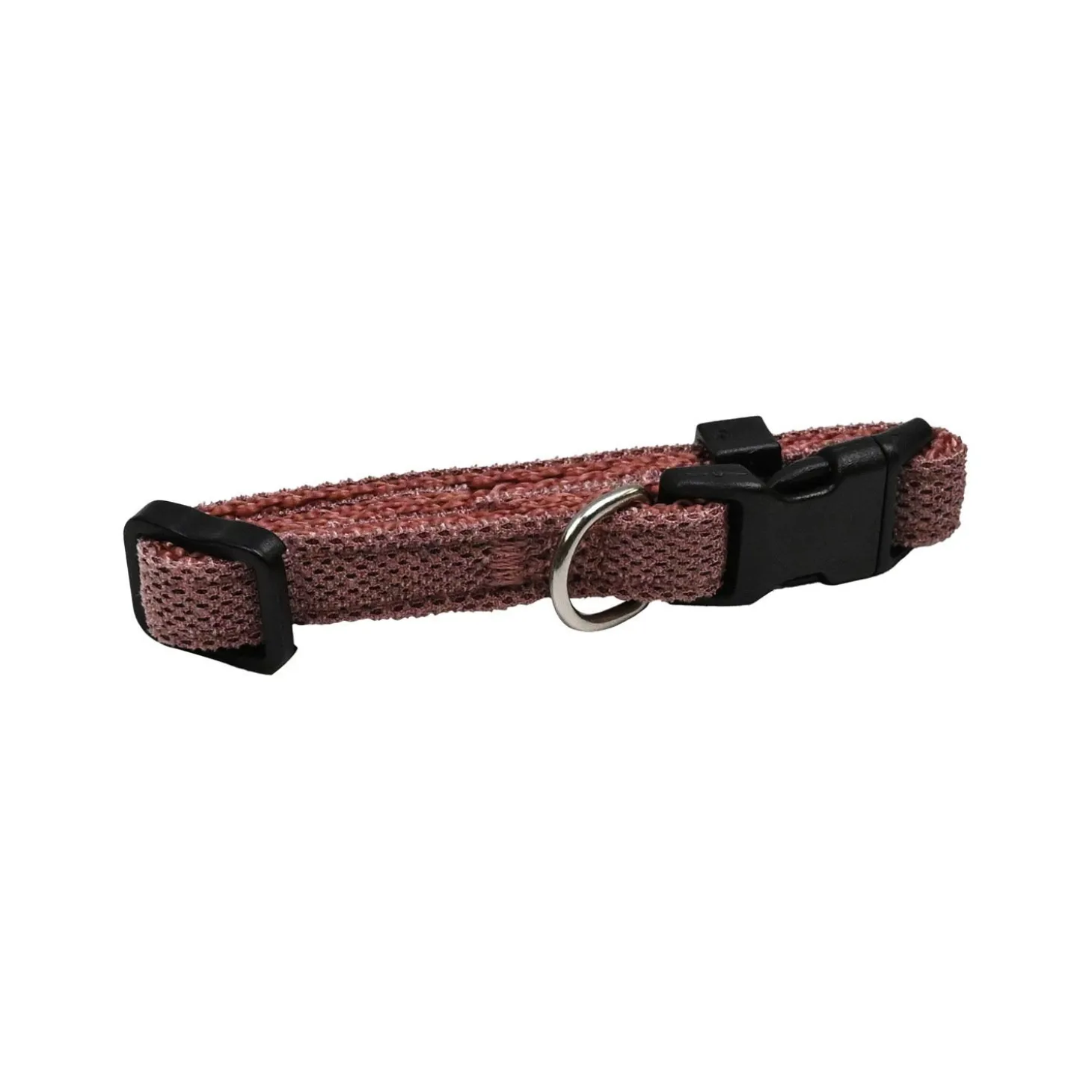 Mini Nylon Collar for Dogs, Dusty Pink