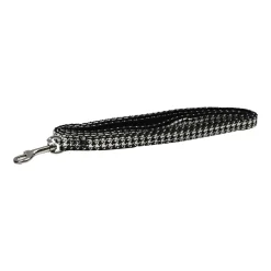 Mini Nylon Leash for Dogs, Houndstooth
