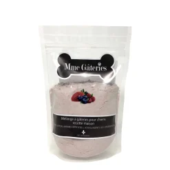 Mix for dog treats, berries