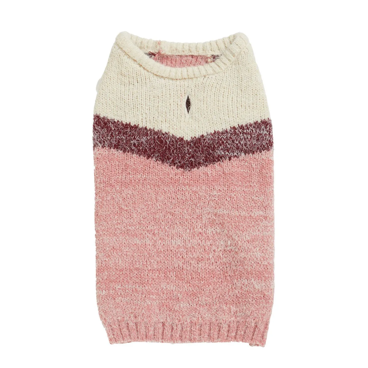 Mohair Effect Crewneck Sweater for Dogs