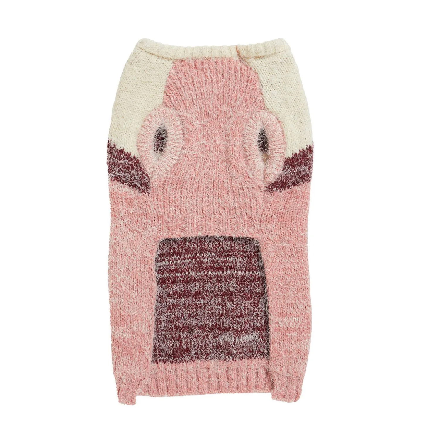 Mohair Effect Crewneck Sweater for Dogs