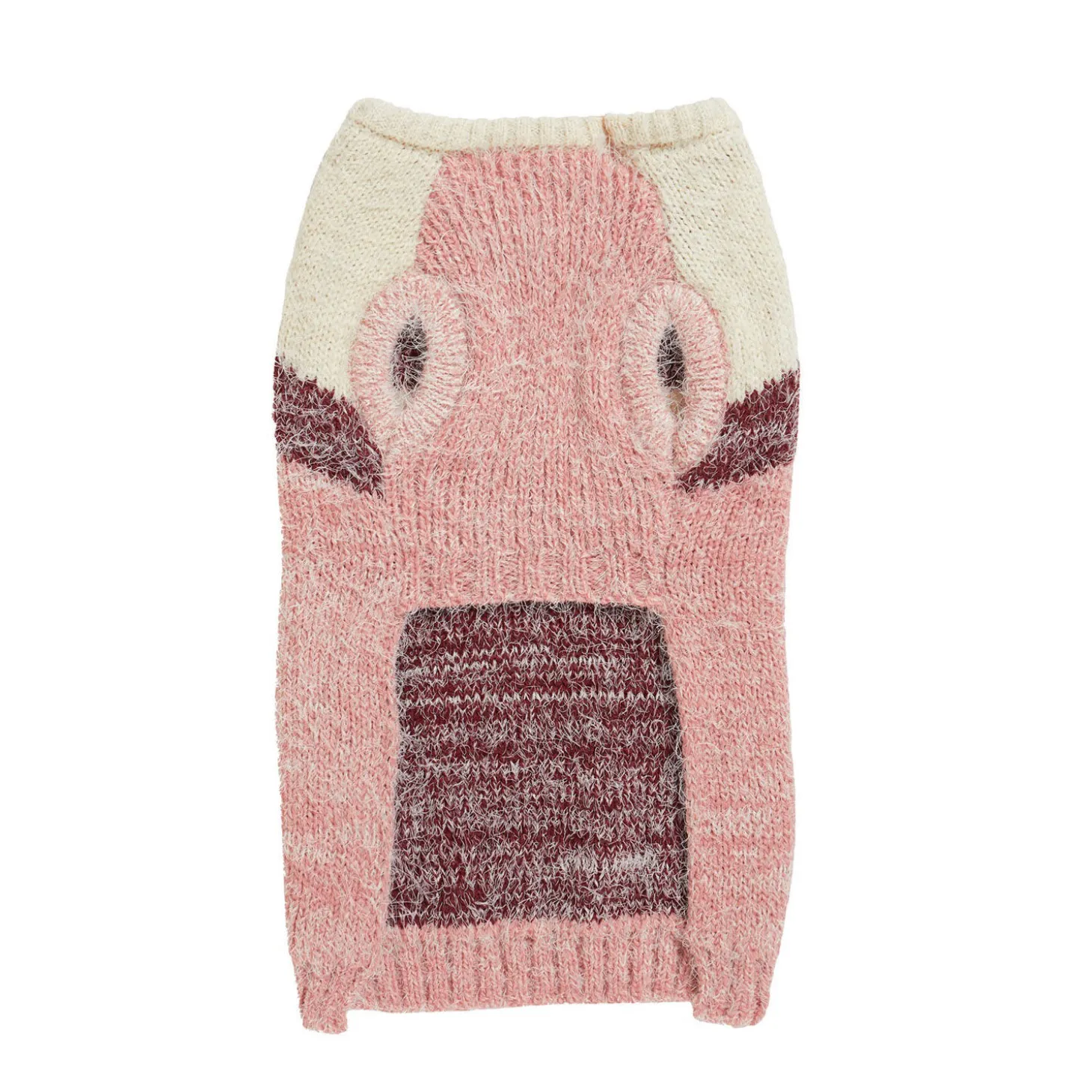 Mohair Effect Crewneck Sweater for Dogs