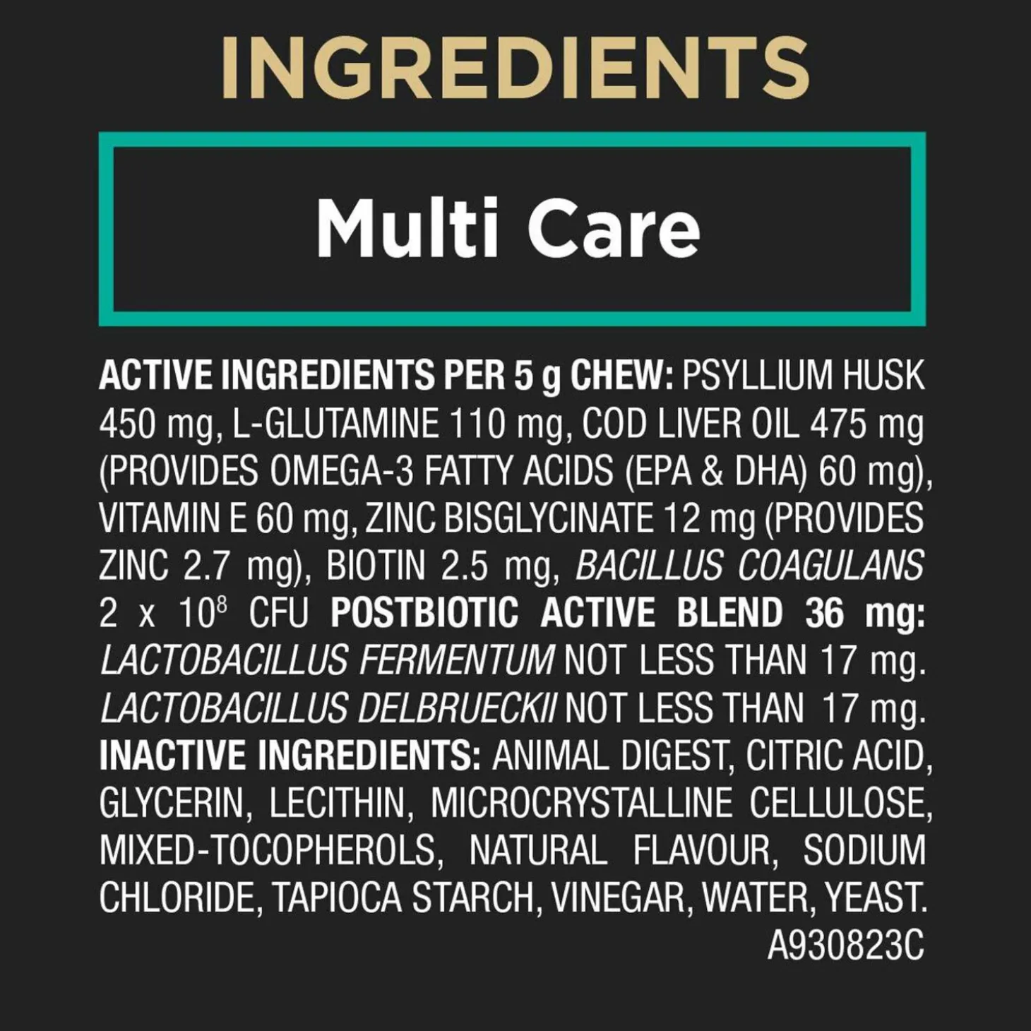 Multi Care Canine Supplements, 300 g