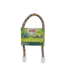 Multi-coloured Knot-A-Rope Cotton Perch