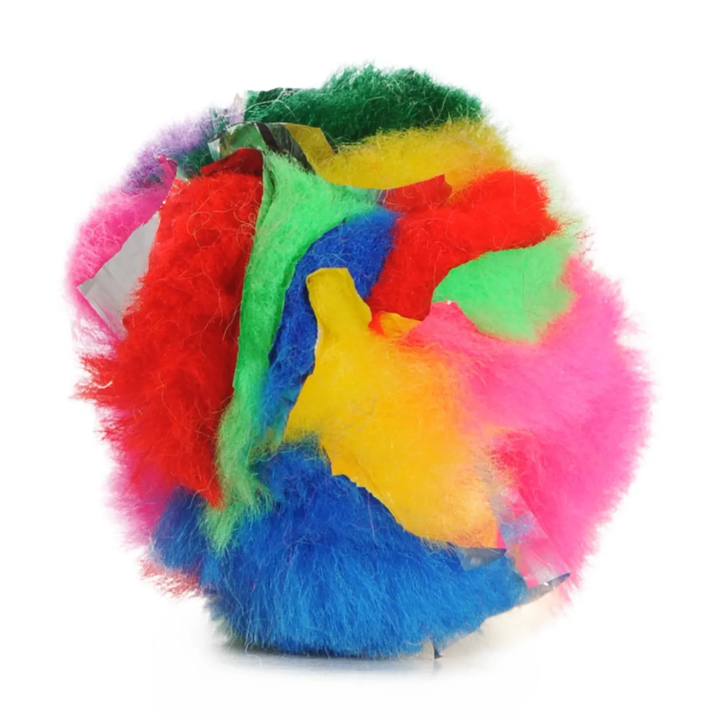 Multicolred ball for cat