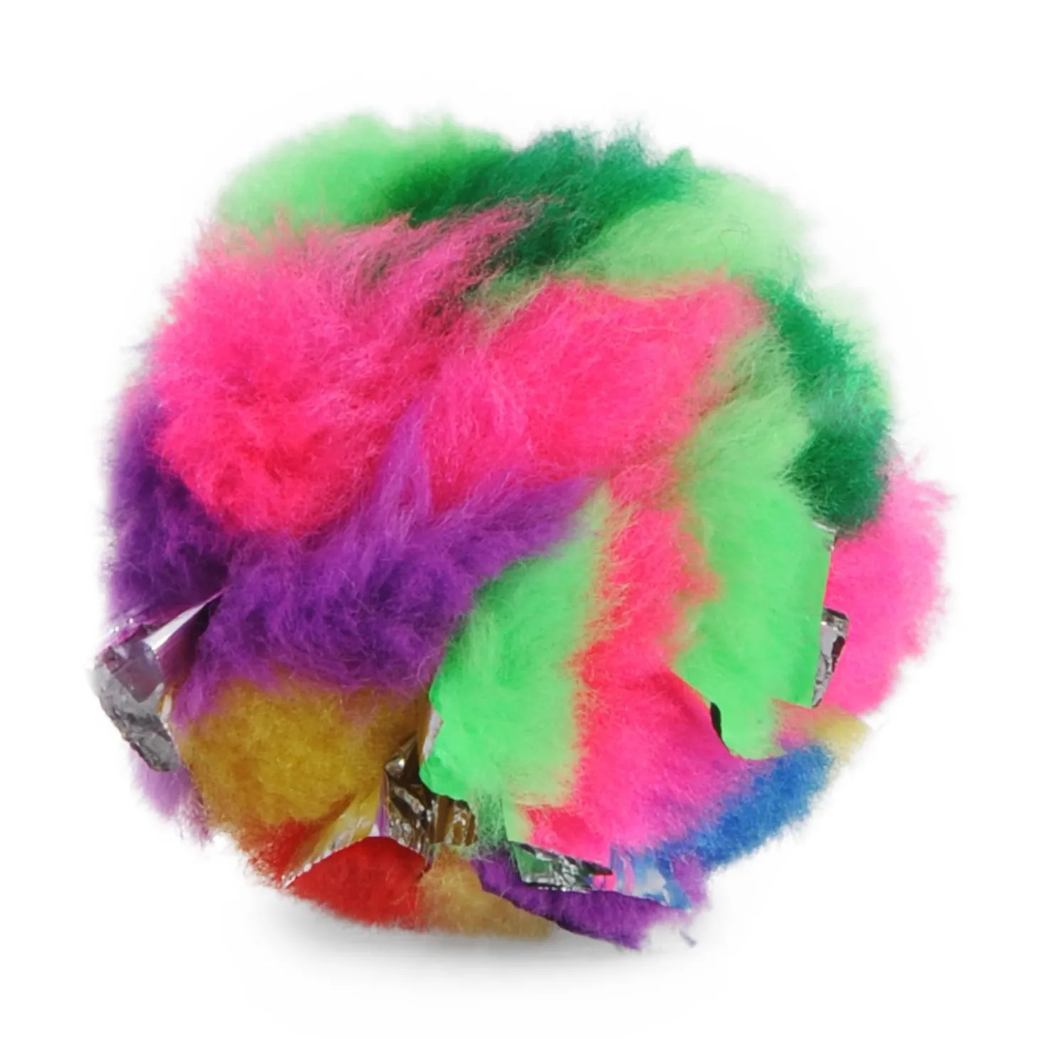 Multicolred ball for cat