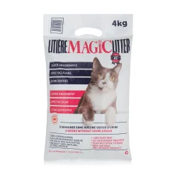 Natural litter for kittens and adult cats, 4kg