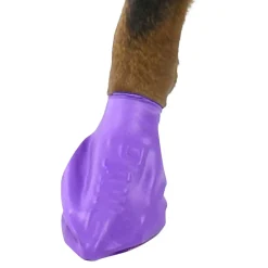 Natural Rubber Waterproof Dog Boots, L