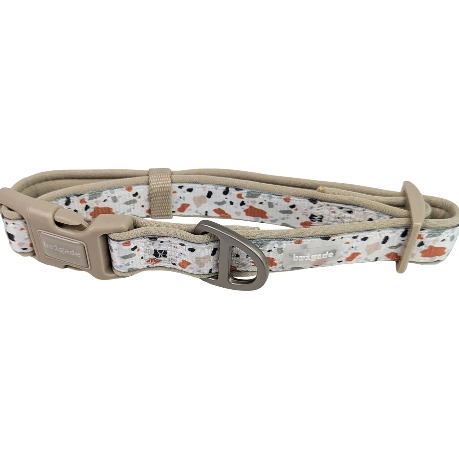 Neoprene Collar for Dogs, Terrazzo