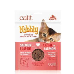 Nibbly cat treats, salmon