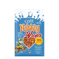 Nibbly Wraps Cat Treats, Chicken & Fish