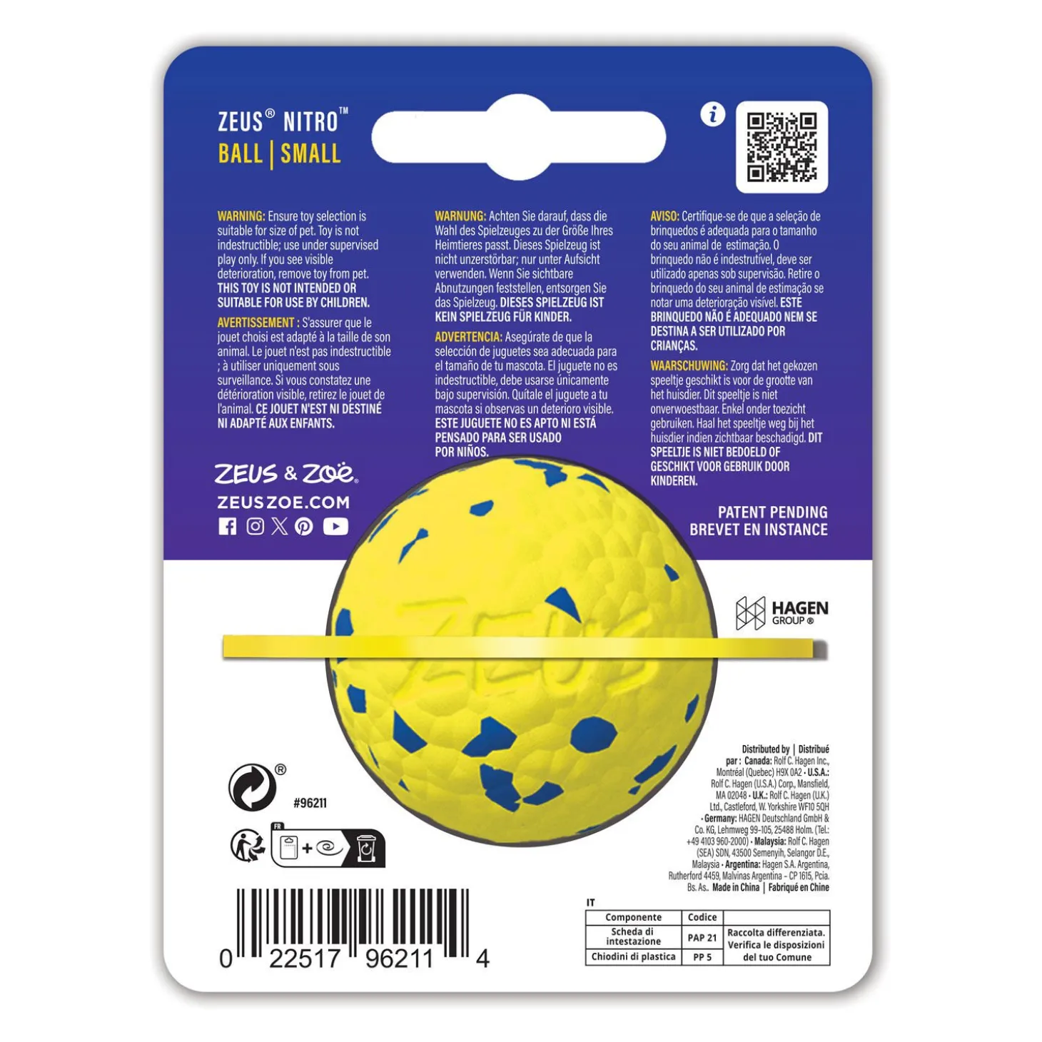 Nitro Weighted Ball for Dogs