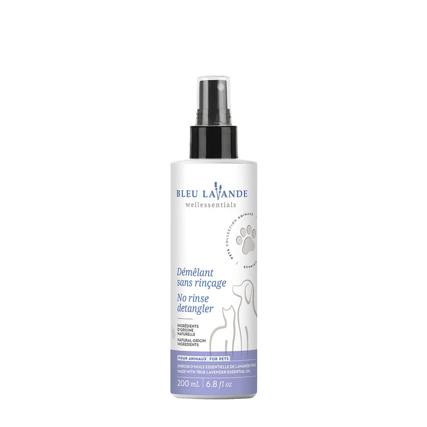 No Rinse Pet Detangler, 200 ml