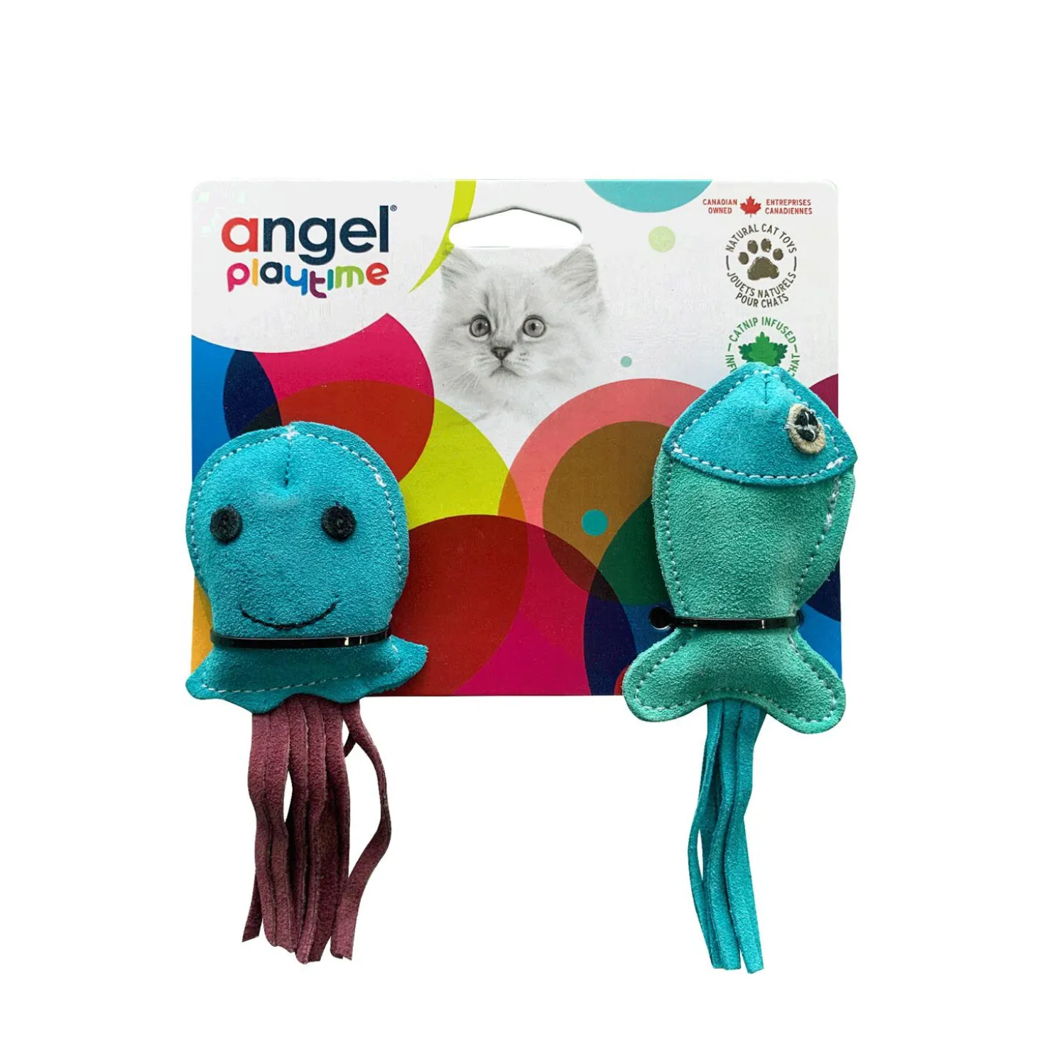 Ocean Critters Natural Cat Toy
