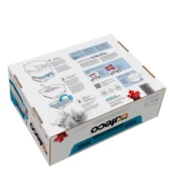 Odour proof litter box, blue starter kit