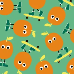 Ollie Orange Dog Leash