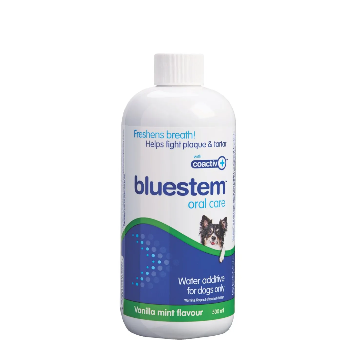 Oral Care Water Additive for Dogs, vanilla mint flavour