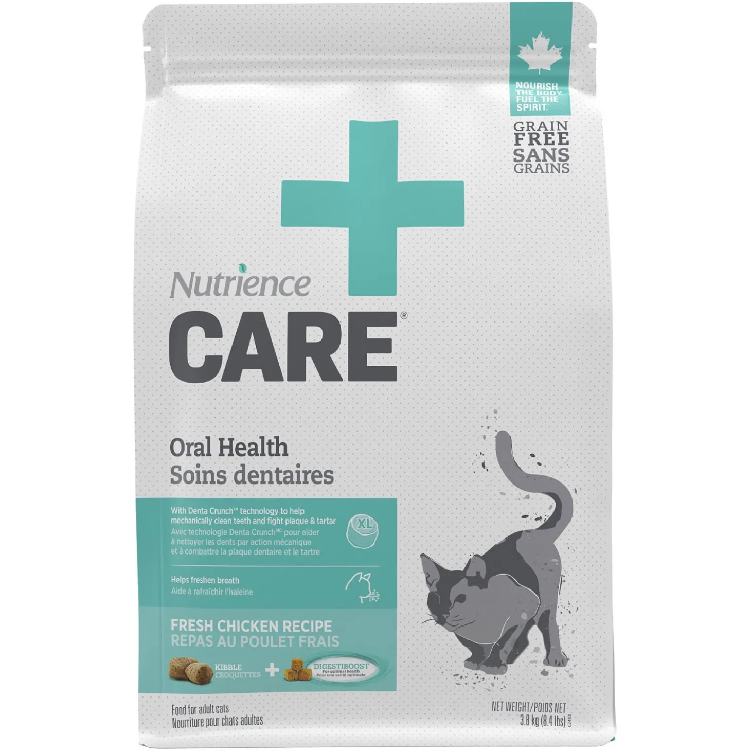 Oral health formula for cats