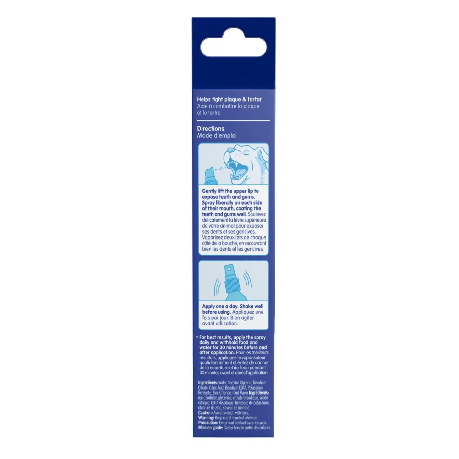 Oral Spray for Dogs, Mint Flavour