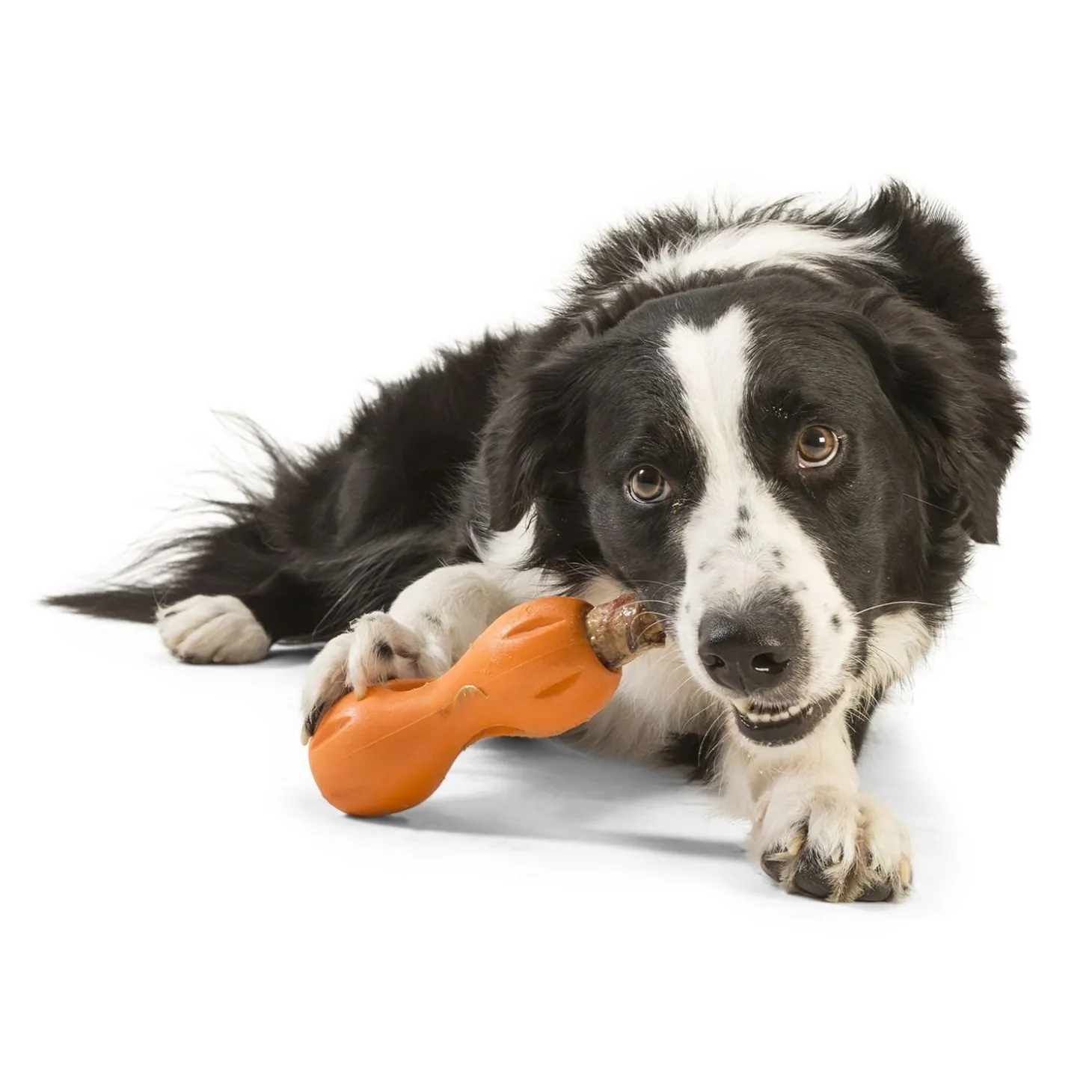 Orange Qwizl Treat Stick Dispenser Toy