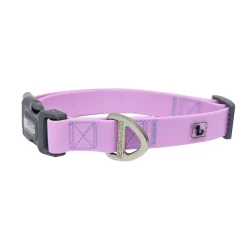 Orchid Silicone Dog Collar
