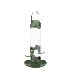 Outdoor column-shaped feeder