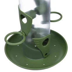 Outdoor column-shaped feeder