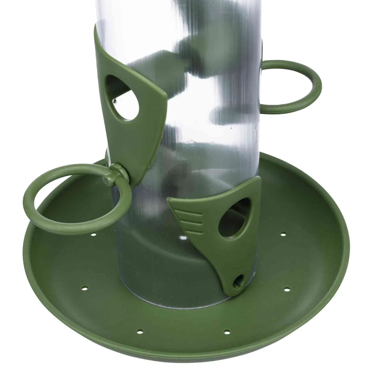 Outdoor column-shaped feeder