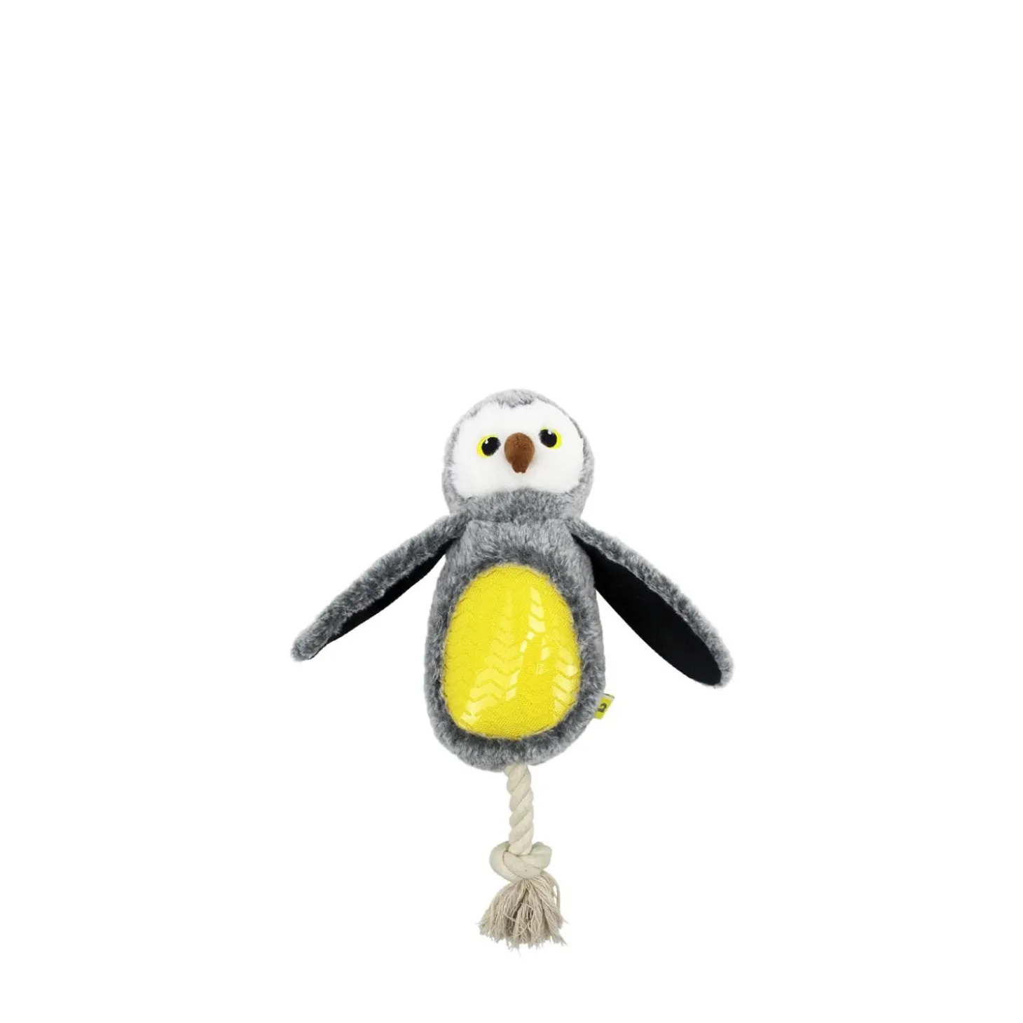 Owl Plush Dog Toy