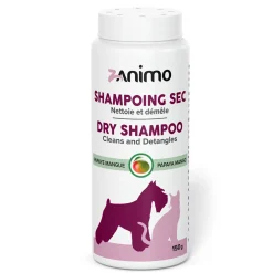 Papaya and Mango Dry Shampoo, Cleans and Detangles, 150 g