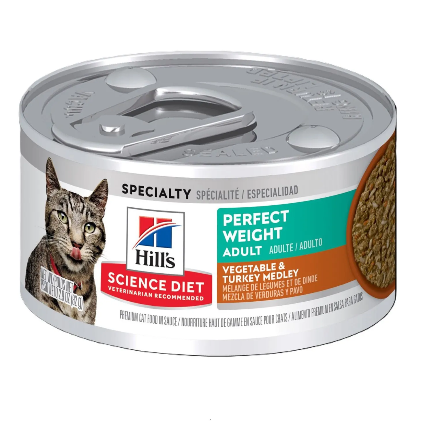 Perfect Weight Vegetable and Turkey Medley for Adult Cats