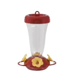 Perky’s Finest 16 oz plastic top fill hummingbird feeder