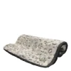 Pet Plush Blanket, Grey Cheetah