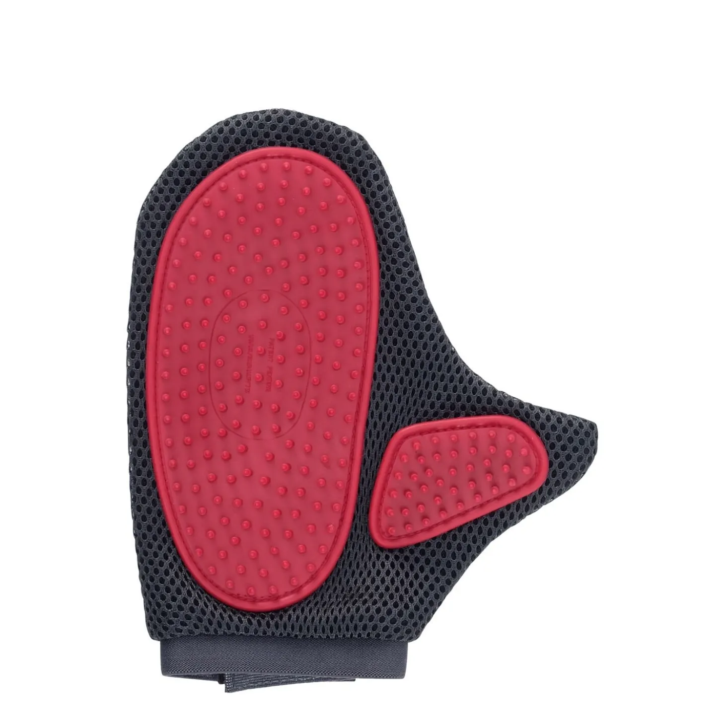 Pet rubber grooming glove